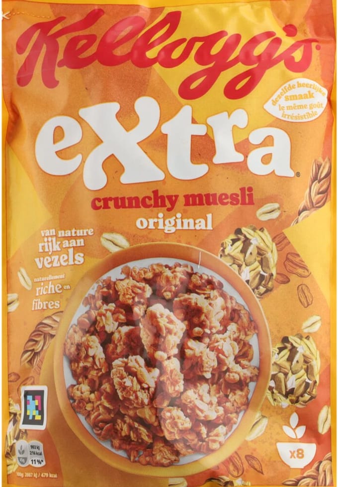Kellogg's Extra Original - 2 x 375 gr - Voordeelverpakking