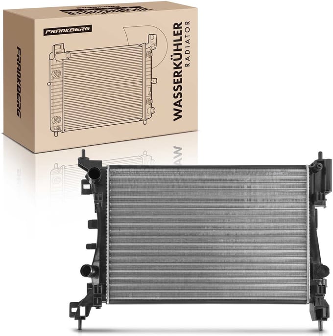 Frankberg 1x Radiator Waterkoeler Motorkoeler voor Opel