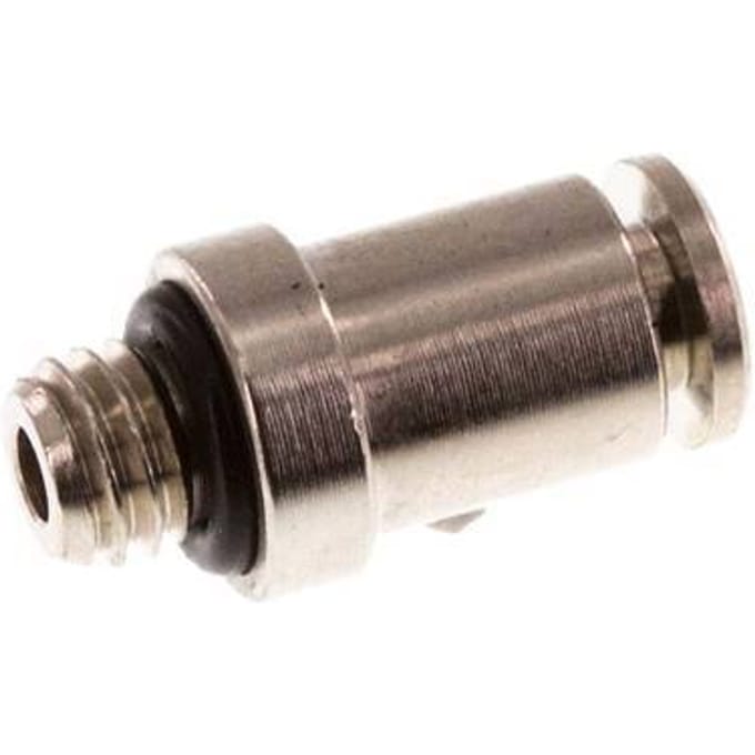 3mm x M 5 Messing Insteekfitting Buitendraad NBR [2 Stuks]