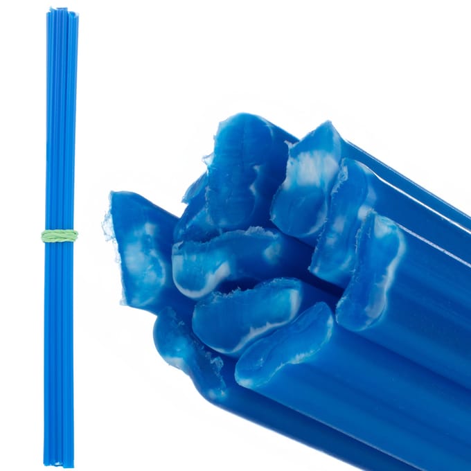 Rosfix Kunststoflasdraad Set - Compleet PP en PVC Lasdraad - 0,5x200 mm, 50 Stuks
