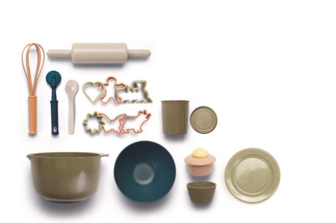 Dantoy bioplastic bakset - 100-delig duurzaam speelgoed.