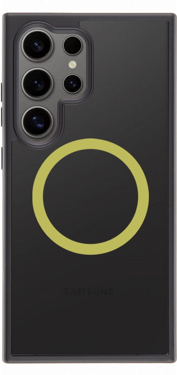 Tactical SM-S948B Galaxy S26 Ultra MagForce Hyperstealth 2.0 Cover – Hoesje – Black/Yellow