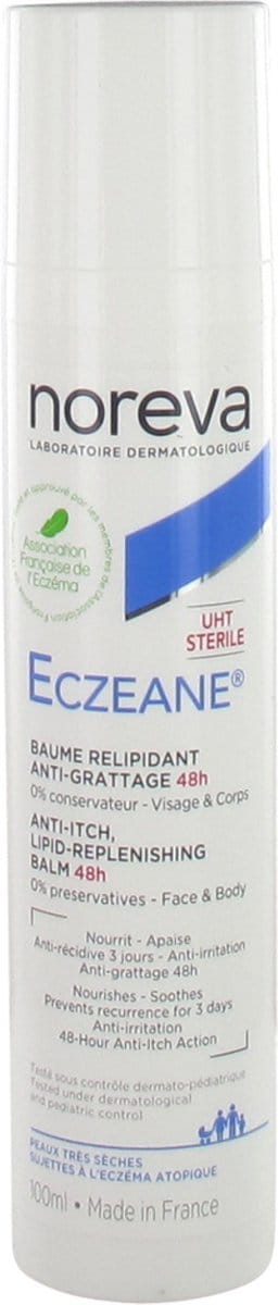 Noreva Crème Eczeane Baume Repolidant Anti Grattage 48H