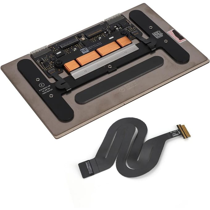 Pour Macbook Retina Modèle A1534 12 pouces Mi 2015 Trackpad Pavé Tactile avec Câble FlexGris or