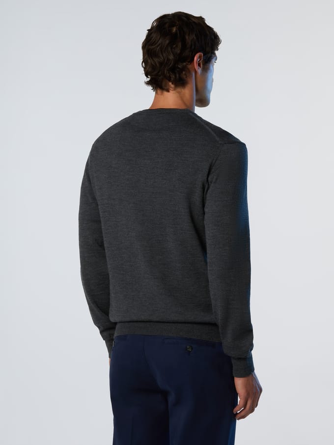 North Sails Trui Merinowol met ronde hals