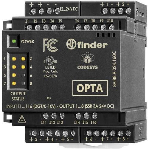 Finder 8A.58.9.024.160C EMR (Elektromechanisches Relais) Erweiterungsmodul I/O-module
