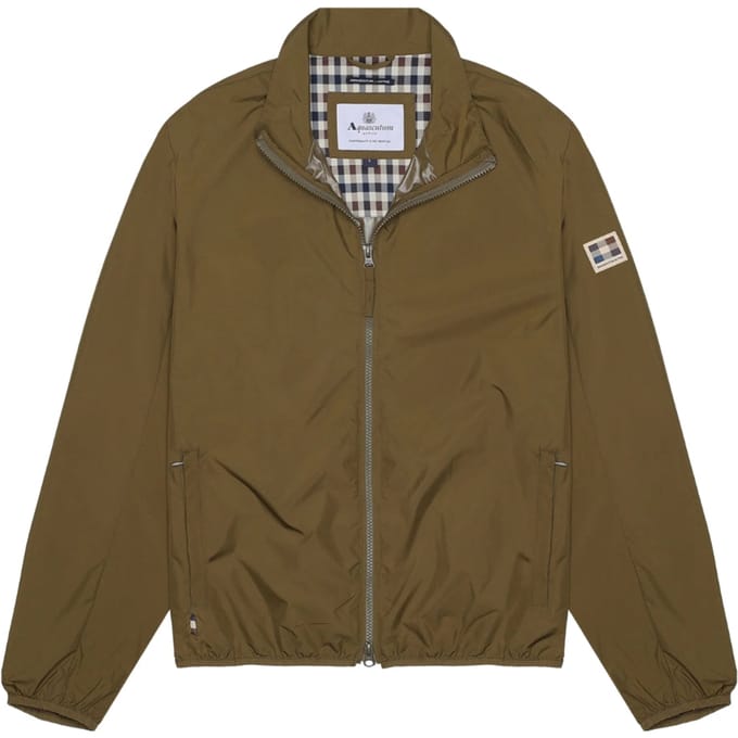 Aquascutum Active Rlg Windbreaker Army Green Jacket