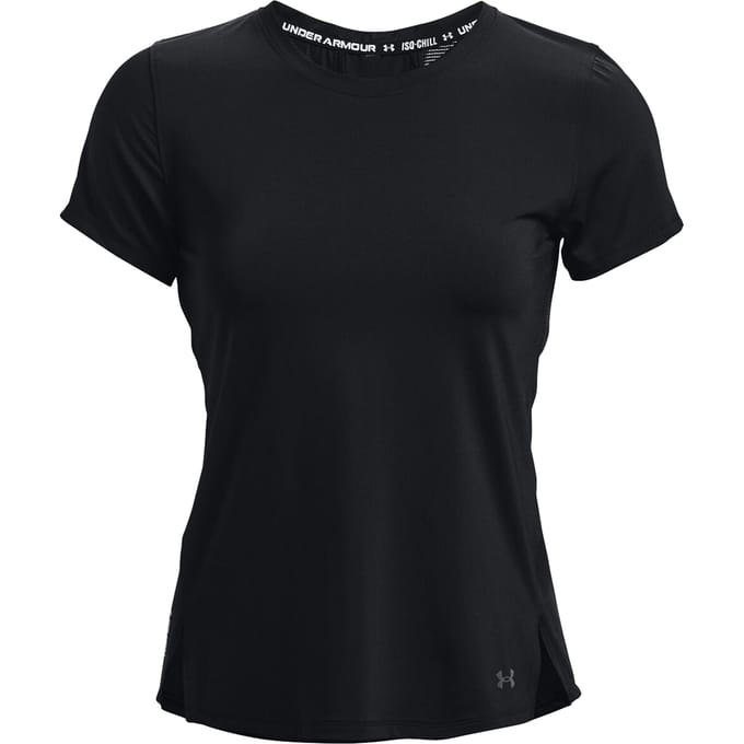 Under Armour Streaker Jacquard T-shirt Dames-Zwart