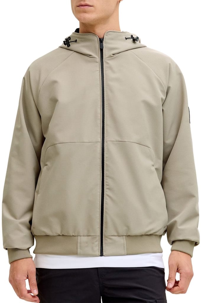 Jack & Jones Fusion Hooded Bomber Jack Heren - Maat M