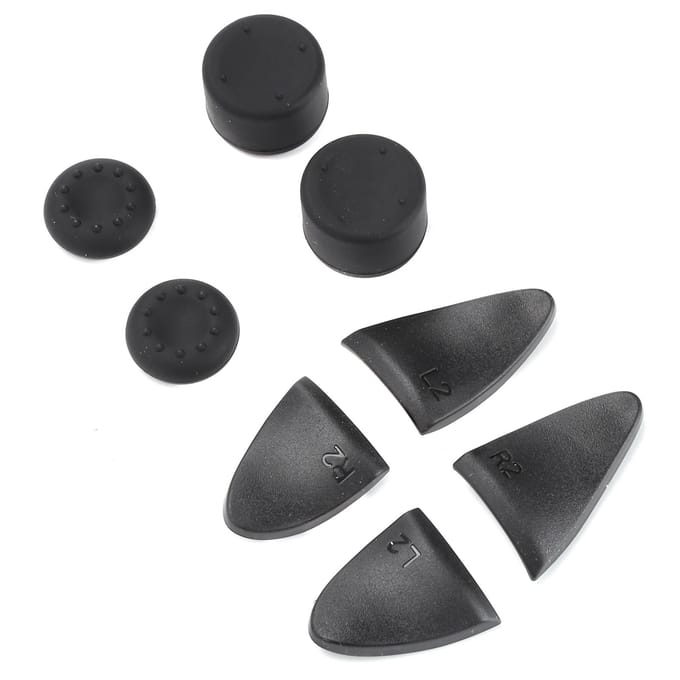 TP50513 Controller Trigger Extenders Duimgrepen Kappen Gamepad Accessoires Kit voor PS5 gray