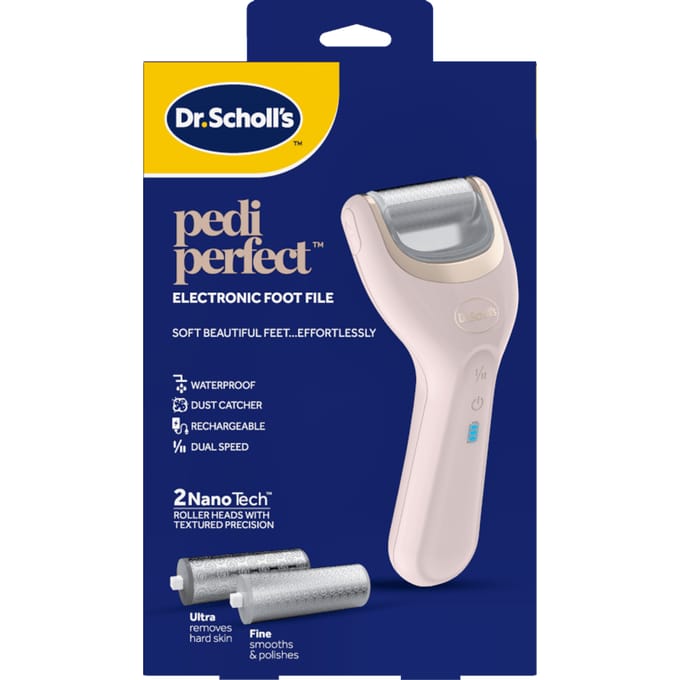 Scholl Pedi Perfect Electronic Foot File 1 pcs