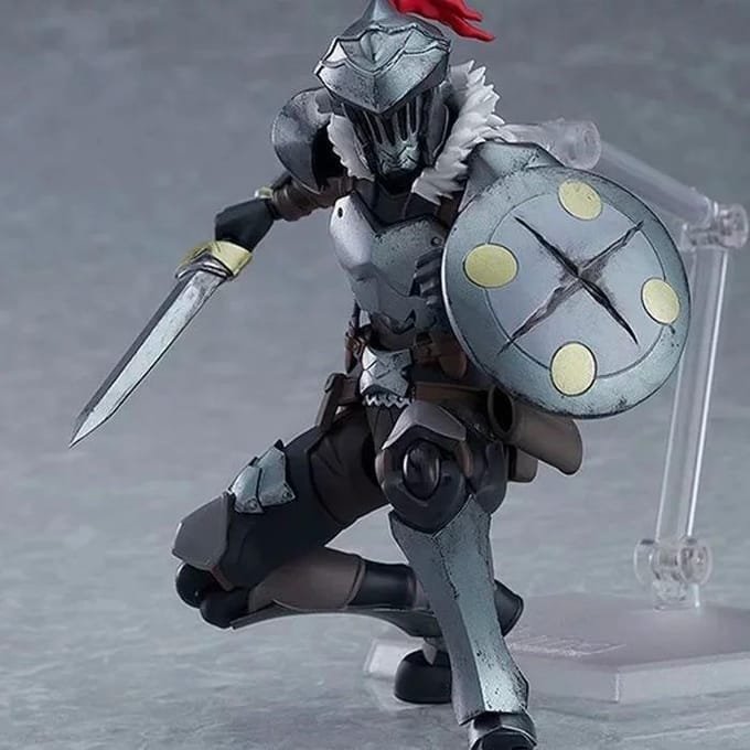 Figma 424 Goblin Slayer Gearticuleerd Actiefiguur Verzameling Model Speelgoed black