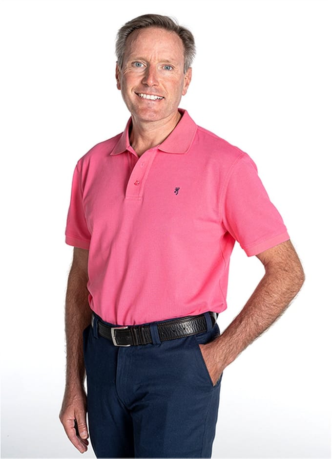 BROWNING Jachtpolo Ultra 78 Roze Maat 3XL