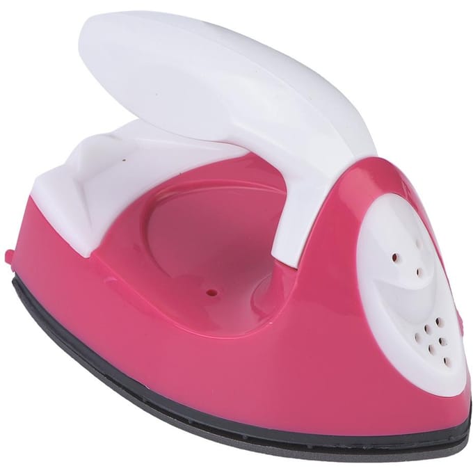 Mini fer à repasser électrique portable à vapeur pour la maison et les voyages white
