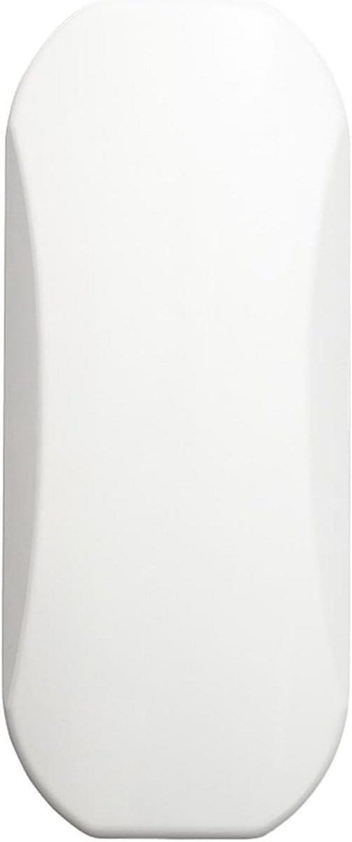 Kruimelschraper Handborstel - Tafelveger Stoffer - Snel Opruimen - Zachte Borstelharen - 19.8 cm - Wit