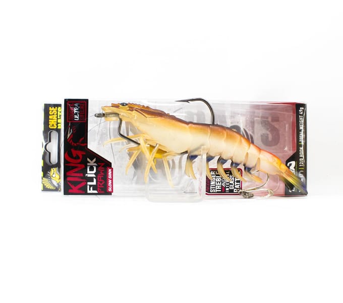 Chasebaits Flick Prawn King 180 mm 49 gram Zinkend Kunstaas 05 (6093)