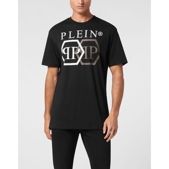 T-Shirt Ronde Hals Hexagon