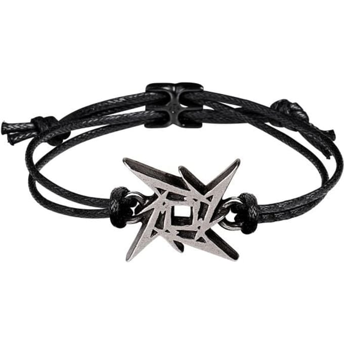 Metallica Armband - Ninja - zwart