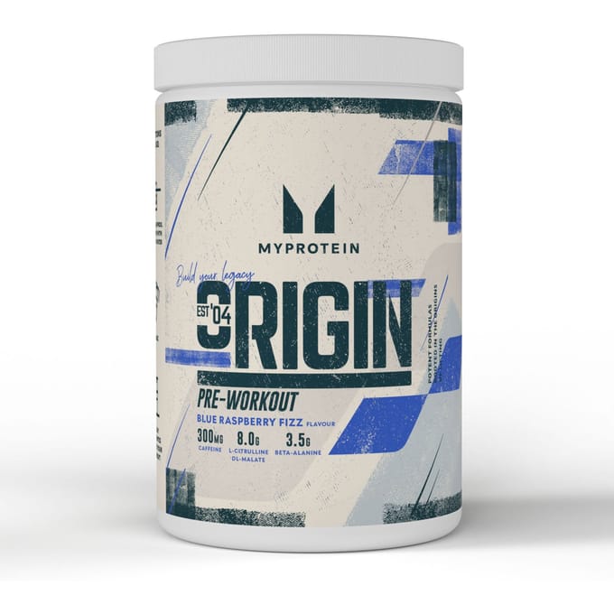 Origin Pre-Workout - 600G - 30servings - Blue Raspberry Fizz