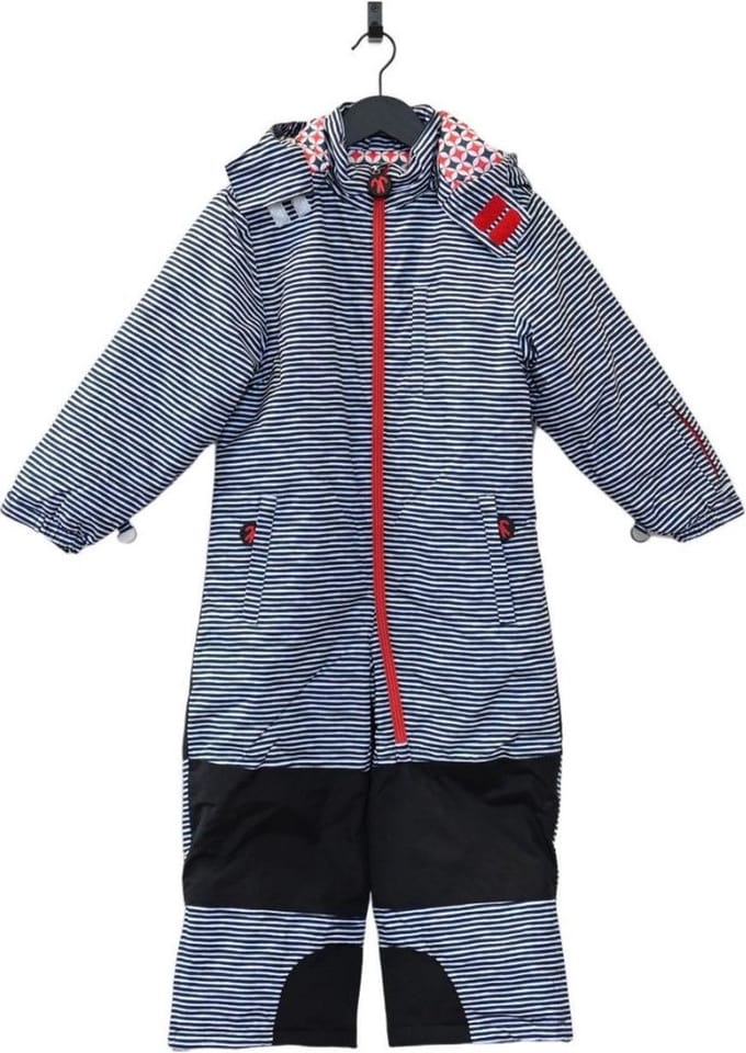 Ducksday - skipak voor kinderen - snowsuit - winddicht - waterdicht - recycled polyester - unisex - flicflac – Maat 116/122