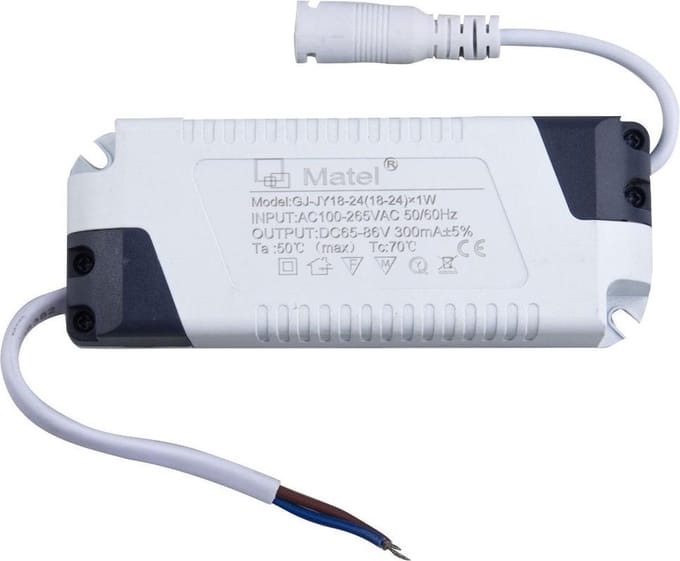 Constant current driver - 42-68V - 15W - LED paneel