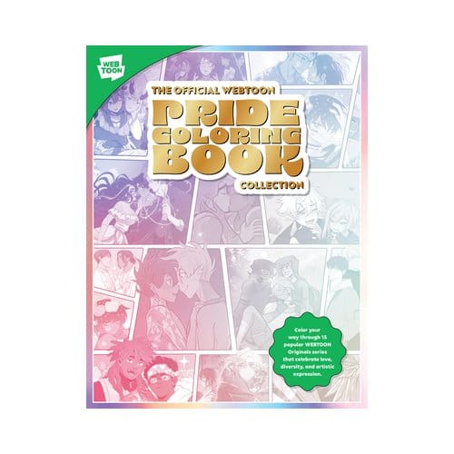 The Official Webtoon Pride Coloring Book Collection - Webtoon - WEBTOON Entertainment