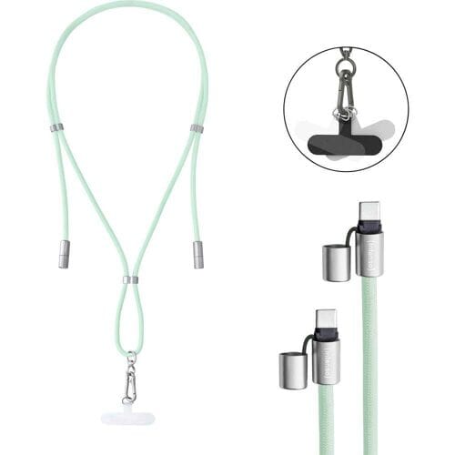 Intenso 7991007 USB-C-kabel USB 2.0 USB-C stekker, USB-C stekker 1.65 m Green Telefoonkoord
