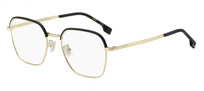 Hugo Boss BOSS 1742/F Matte black gold 53/19/145 MAN Brilmonturen