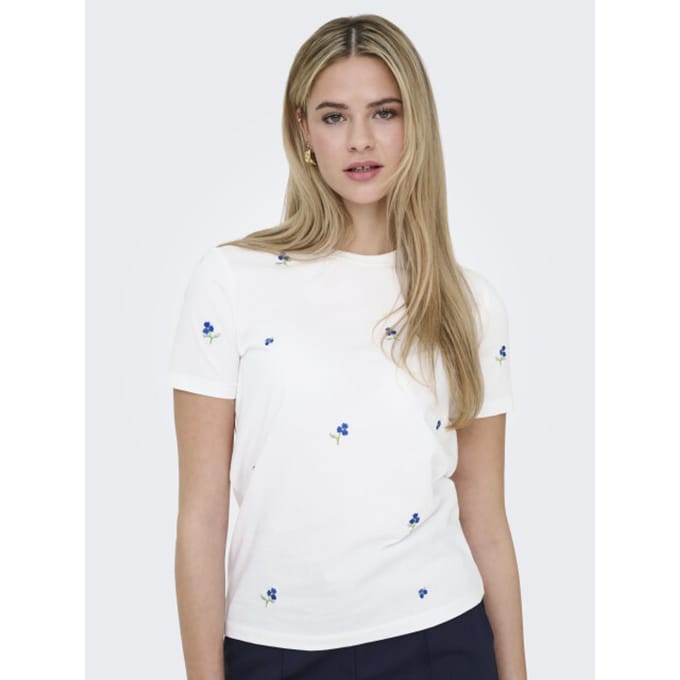 Only Onlketty life s/s o-neck top jrs no