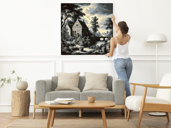 Kunstprint | Wanddecoratie | Canvas | 20 × 20 cm