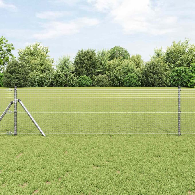 vidaXL - Gelast - gaashek - 5000 - x - 60 - cm - Zilver