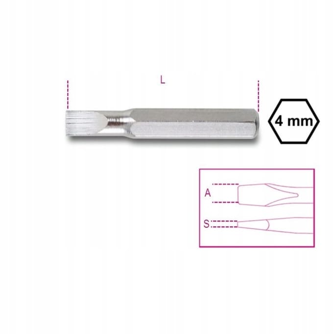 Beta Platte Schroevendraaier Bit 3.5mm - Precisie & Kwaliteit