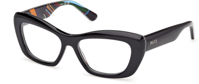 Pucci EP5273 Black/texture 53/16/140 WOMAN Brilmonturen
