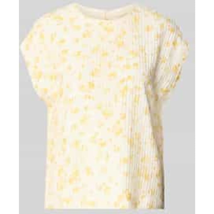 Regular fit blousetop met structuurmotief, model 'Falisha'