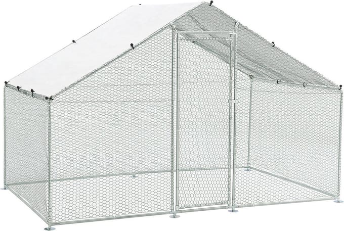 Kippenren / Kippenhok - HLS25T - 300 x 200 x 200 cm