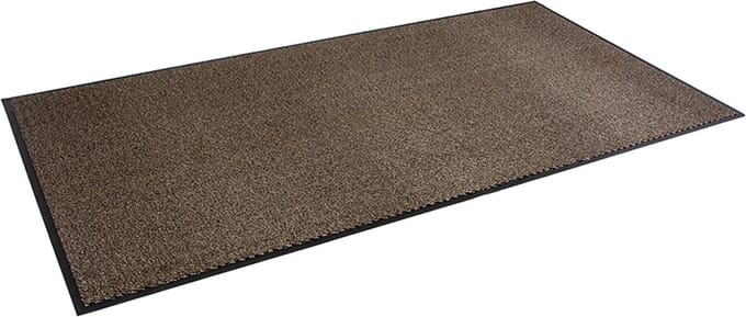 Rubbermagazijn - Deurmat voor binnen 120 x 240 cm - Bruin