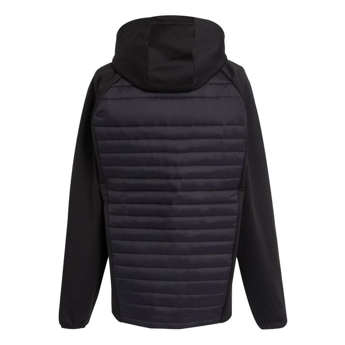 Regatta Heren Navigate Quilted Hybride Jas (Zwart/Lijkgroen)