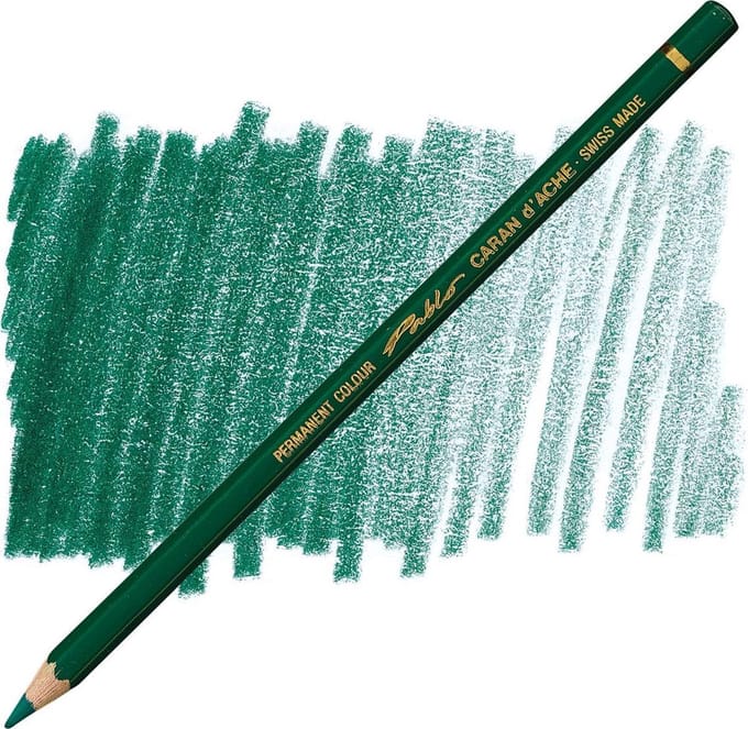 Caran d'Ache Pablo kleurpotlood 229 dark green