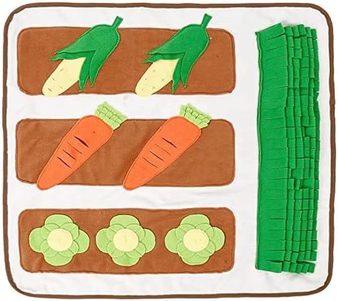 Hond Pastorale Mat - Snuffle Puzzel - Honden Training - Interactief Speelgoed - N.v.t. - Meerkleurig