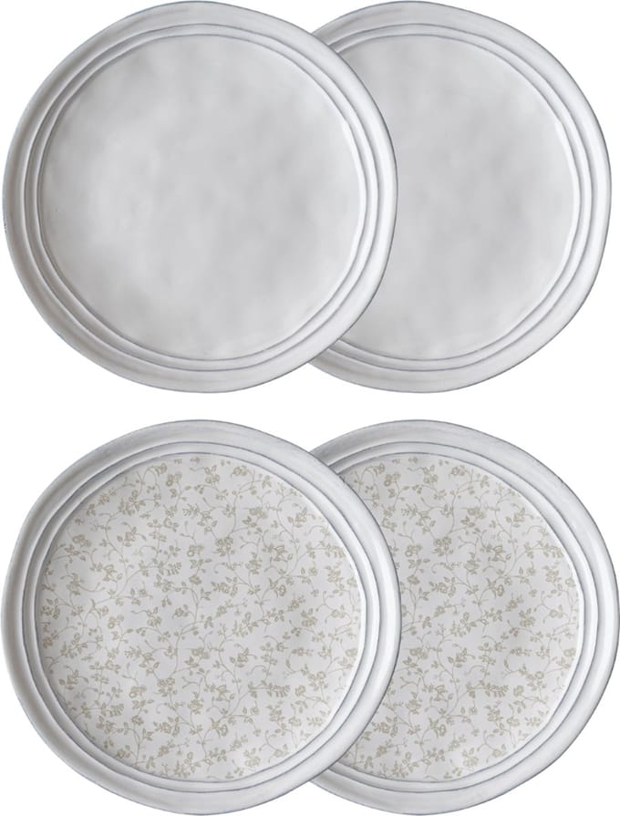 Laura Ashley Artisan Collectables Borden set van 4 - Ø 20cm