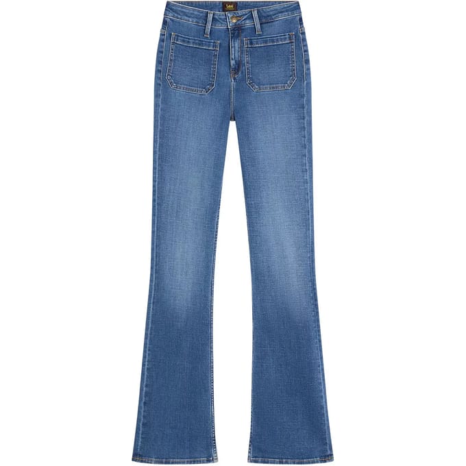Bootcut jeans voor dames Lee 70s Breese
