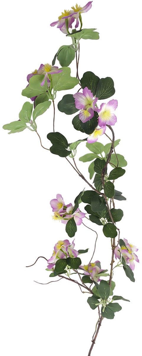 Clayre & Eef Kunstbloem Roze Kunststof