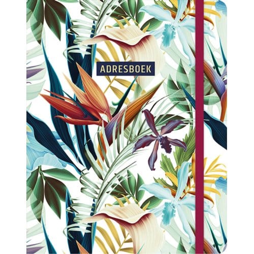 Adresboek (Groot) - Tropical - ZNU