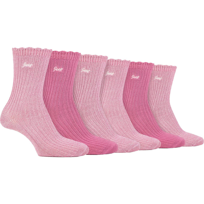 Dames 6-Pack Bamboe Lange Sokken | Schattige Golfrand Sokken