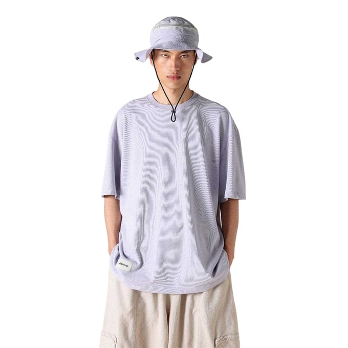 Mizuno Heren Sportstyle FloraTech T-Shirt (Paars)