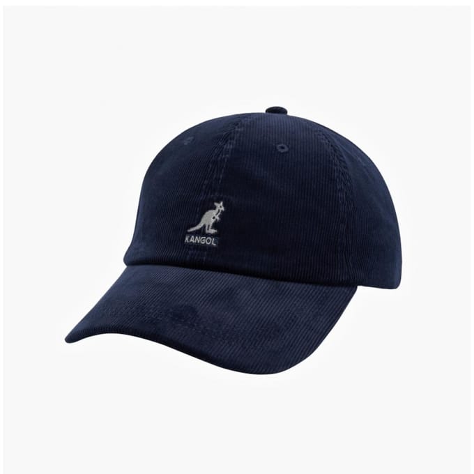 Kangol Fluwelen Baseballpet K5206ht Marineblauw K5206HT NAVY black