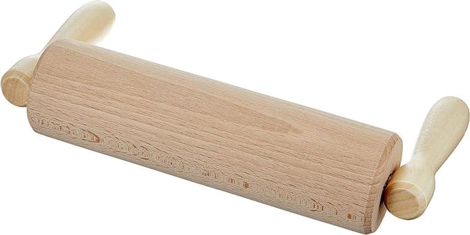 Deegrol hout schuin 23 cm bruin 21 x 10 x 21 cm - Städter kwaliteit
