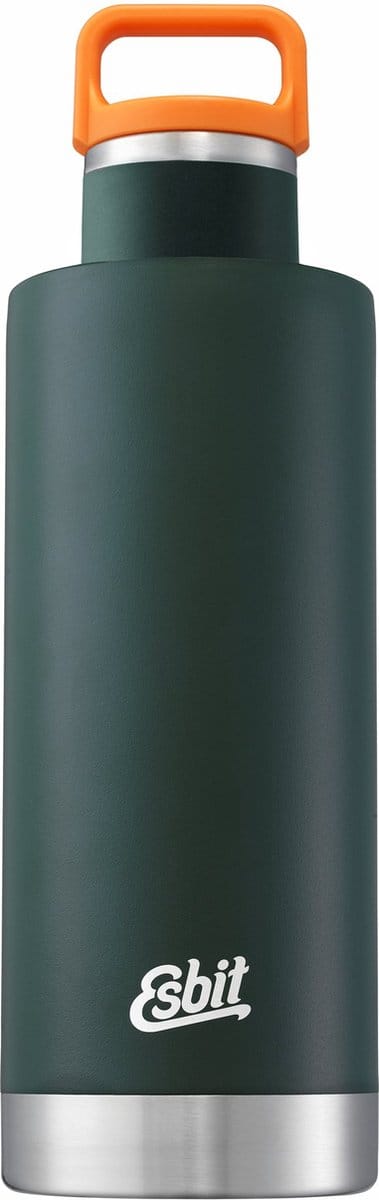 Esbit Sculptor Thermosfles - 1L - Bos Groen - Lusdop - RVS - Lekvrij