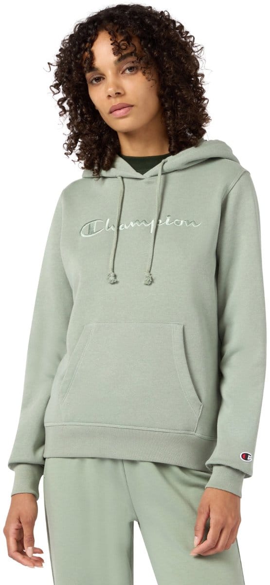 Champion Hooded Sweatshirt Groen Dames - Maat L