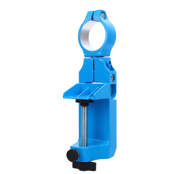 Étau de Serrage d'Établi Support de Perceuse Électrique 360 Degrés Alliage d'Aluminium Support de Support de Perceuse d'Établi